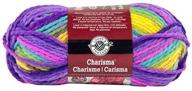 🧶 review: loops & threads charisma yarn - passion 3.5 ounces logo