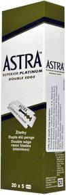 img 2 attached to 🪒 Astra Superior Platinum Double Edge Shaving Razor Blades 100 Pcs - Barber's Favorite Choice