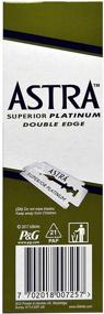 img 1 attached to 🪒 Astra Superior Platinum Double Edge Shaving Razor Blades 100 Pcs - Barber's Favorite Choice