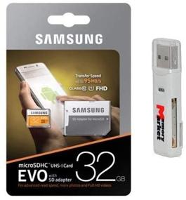 img 3 attached to 📱 Samsung 32ГБ MicroSD HC класс 10 UHS-1 Мобильная карта памяти с картридером SD для Samsung Galaxy S7, S7 Edge, S8 и S8 Plus