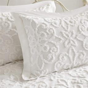 img 1 attached to Madison Park Sabrina Chenille Coverlet Bedding