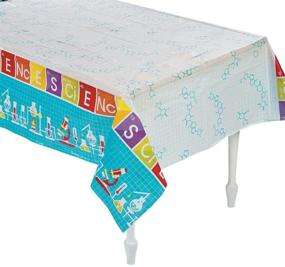 img 1 attached to Scientific Party Table Cover - Party Supplies - 1 Piece