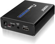 🔌 tnp scart to hdmi converter: pal/ntsc support, 1080p/720p upscaler, hdmi connector output & 3.5mm aux jack logo