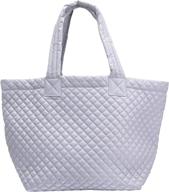 👜 clarany quilted repellent women's handbags & wallets: stylish comfort and functionality in totes logo