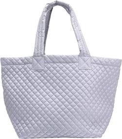 img 4 attached to 👜 ClaraNY Quilted Repellent Women's Handbags & Wallets: Stylish Comfort and Functionality in Totes