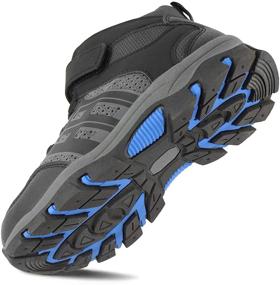 img 1 attached to Hawkwell Kids' Outdoor Mid Hiking Boots - Trekking & Walking Shoes for Little Kid/Big Kid - Enhanced SEO