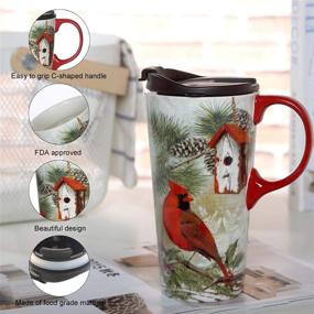 img 2 attached to ☕ Ceramic Portable Coffee and Water Gift Set