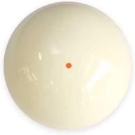 aramith dynamo weighted orange dot 2.25&#34; cue ball with enhanced seo logo