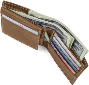 img 1 attached to 🔒 Enhanced Security: Timberland Genuine Blocking Passcase for Men's Wallets, Card Cases & Money Organizers