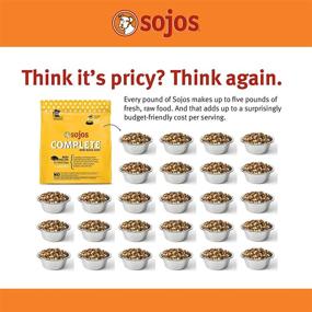 img 1 attached to 🐶 Nutritious Freeze-Dried Raw Dog Food: SOJOS Complete Turkey & Salmon Recipe for Senior Dogs, Grain-Free Option