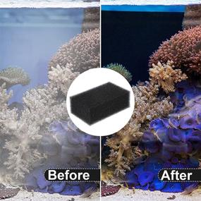 img 2 attached to Honoson Pieces Filter Sponges Aquarium Fish & Aquatic Pets