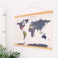 🧵 suck uk cross stitch map kit: create your own embroidery wall hanging logo
