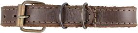 img 2 attached to 🐶 Hide & Drink Bourbon Brown Leather Dog Collar for Small Breeds – Handmade, Durable, & Stylish with 101 Year Warranty