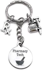 img 3 attached to 💉 Keychain Pharmacy Syringe - Technician & Pharmacist