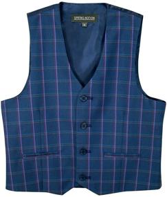 img 2 attached to Spring Notion Boys Vest Purple Boys' Clothing in Suits & Sport Coats