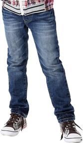 img 2 attached to 👖 Leo&Lily Boys' Big Jeans: Fashionable and Comfortable Denim for Boys
