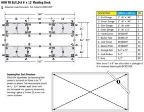 img 2 attached to 🚤 Floating Dock Side Pipe Holder by Dock Edge