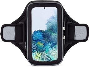 img 3 attached to 🏃 Sporteer Velocity V7 Running Armband - iPhone 13, 12, 11, Galaxy S21, S20, Pixel 5 & More - Fits Most Cases