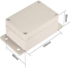 img 2 attached to Uxcell 100Mmx68Mmx50Mm Junction Universal Enclosure