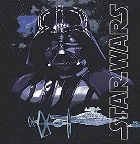 img 4 attached to 🧣 Silk Touch Sherpa Throw Blanket featuring Star Wars Dark Lord Darth Vader