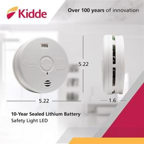 img 2 attached to 🚨 Kidde P3010H: Hallway Smoke Alarm with Safety Light & 10 Year Sealed Battery - Worry-Free Protection for Kids