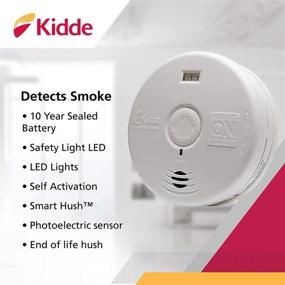 img 3 attached to 🚨 Kidde P3010H: Hallway Smoke Alarm with Safety Light & 10 Year Sealed Battery - Worry-Free Protection for Kids