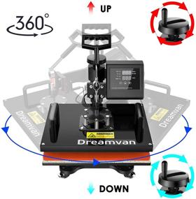 img 3 attached to 5 in 1 Heat Press Combo: Ultimate Multifunctional Sublimation Machine - T-Shirt, Hat, Cap, Mug, Plate - 15 x 12 Inch