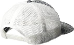 img 1 attached to 🧢 ARIAT Men's White Heather Offset Logo Cap - Stylish and Sporty Headwear for Men