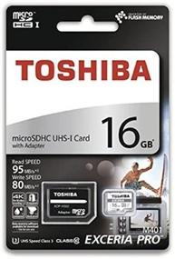 img 1 attached to Карта Toshiba MicroSDHC Exercia M401 UHS I