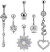 allerpierce stainless button piercing jewelry logo