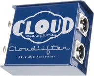 🎤 cloudlifter cl-2: сделано в сша динамический / ленточный микрофонный активатор инлайн-предусилитель от cloud microphones логотип