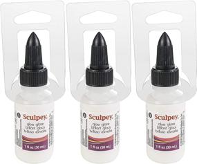 img 2 attached to Sculpey Polyform Sculpey Glaze 1oz Glossy (Pack of 3)
