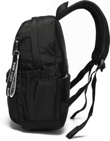 img 2 attached to Caran·Y Casual Daypacks Backpacks Aqua Blue Backpacks for Kids' Backpacks