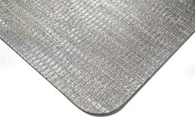 img 3 attached to Dainty Home Champagne Metallic Placemats