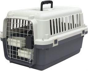 img 4 attached to SportPet Designs Plastic Kennels Rolling Small Animals