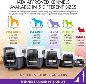 img 2 attached to SportPet Designs Plastic Kennels Rolling Small Animals