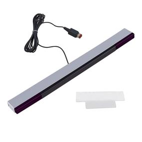 img 4 attached to 🎮 Wired Sensor Bar for Wii/Wii U Console by QAQBOYS - Infrared IR Signal Ray Replacement Motion Sensor Bar with Stable Stand