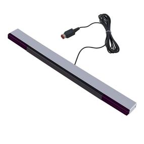 img 3 attached to 🎮 Wired Sensor Bar for Wii/Wii U Console by QAQBOYS - Infrared IR Signal Ray Replacement Motion Sensor Bar with Stable Stand