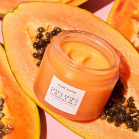 img 2 attached to 🥭 Glow Recipe Papaya Sorbet Enzyme Cleansing Balm - Deep Cleanse & Soothing Makeup Remover for Glowing Skin
