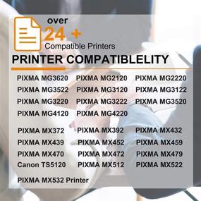 img 2 attached to 🖨️ GREENCYCLE Re-Manufactured PG-240XL 240 XL Ink Cartridge - Canon PIXMA Compatible (2 Pack, Black)