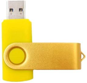 img 1 attached to 8GB Swivel USB Flash Drives Thumb Drives Pen Drives With Colored Aluminum Shell (8Gb Data Storage