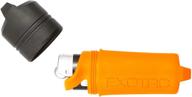 🔥 exotac- firesleeve waterproof lighter holder case - orange (lighter not included) logo