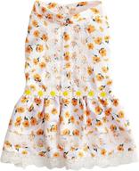 🌻 hollypet pet clothes: stylish sunflower dog and cat dress for birthday parties and special occasions логотип