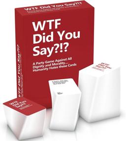 img 2 attached to 🎉 Outrageously Fun Party Game: WTF Did You Say? Full XL Set of 594 Cards - No Boundaries!