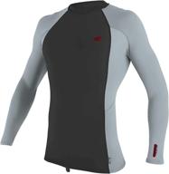 🏄 o'neill wetsuits premium skins upf 50+ long sleeve rash guard for men logo