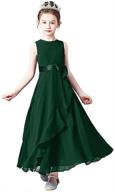 👗 sleeveless girls' clothing and dresses for juniors in bridesmaid, wedding, and pageant events logo