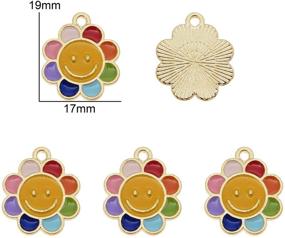 img 1 attached to Enamel Flower Jewelry Decoration Children
