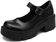 👠 aosphiraylian готические платформенные туфли и туфли женские: модная обувь в стиле униформы для женщин логотип