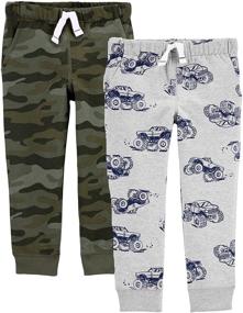 img 3 attached to 👖 Carters Toddler French Active Jogger Boys' Clothing and Pants: Stylish & Comfortable Picks for Little Ones