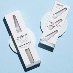 img 3 attached to 🌟 StackedSkincare Dermaplaning Face Exfoliating Blades for Smooth, Radiant & Glowing Skin - No Brush or Scrub Required - 3-Pack